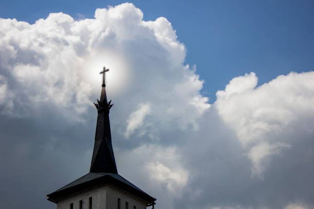 istock The cross on the church 1502419190