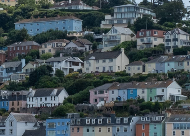 istock Colourful Houses Around Dartmouth Harbour 1502421022