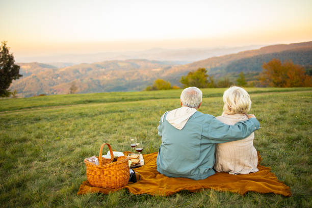 istock Senior couple enjoying the view 1502421519