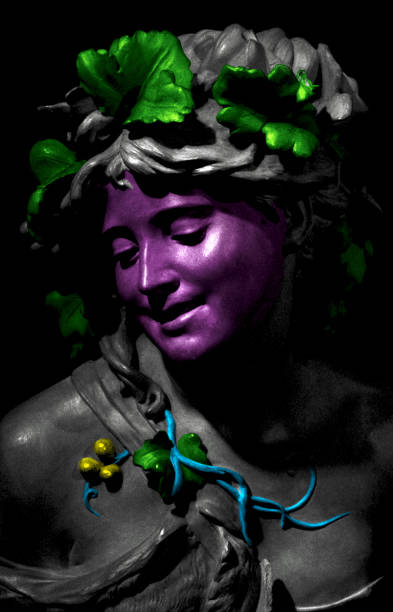 istock lady sculpture decorated with vine motifs 1502422900