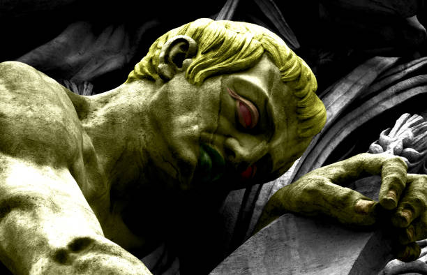 Statue located in the Valley of Anhangabau in Sao Paulo, Brazil