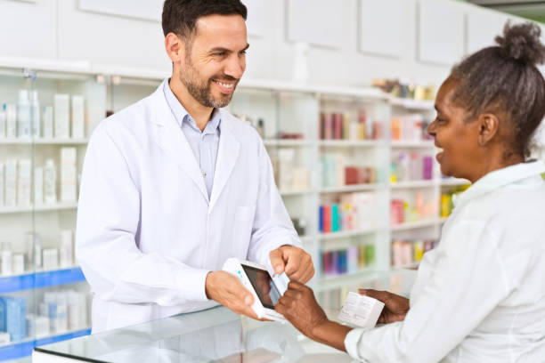 istock Male pharmacist in pharmacy 1502426632