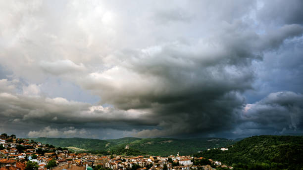 istock Intense storm over the city 1502430009