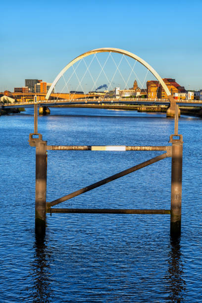 istock Clyde Arc Bridge At Sunset In Glasgow 1502431578