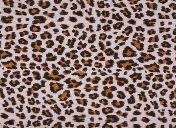 istock Cotton fabric with animal print. Animal pattern background or texture. Texture leopard. 1502433142