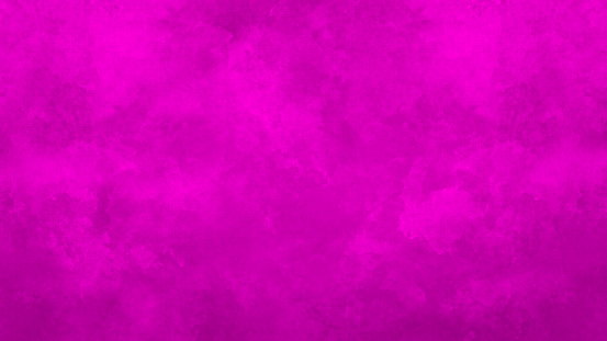 Vivid Hot Pink Watercolor Background on Watercolor Paper with copy space