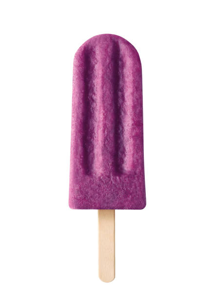 istock Purple fruit and berry popsicle isolated on white background 1502443695
