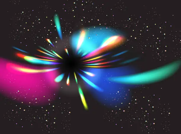 Vector illustration of Black Hole