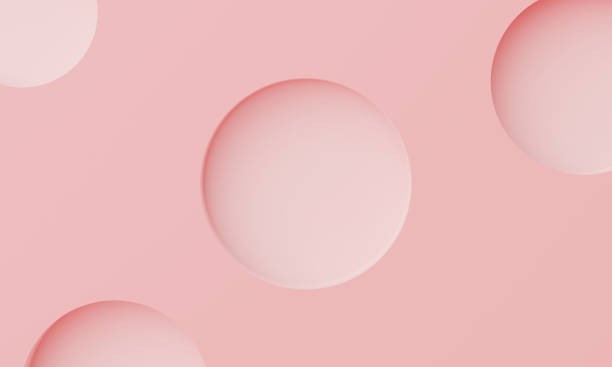 istock 3D render, Minimal abstract pastel empty wall with display space for mock up and banner product presentation. Blank poster wall screen background 1502463809