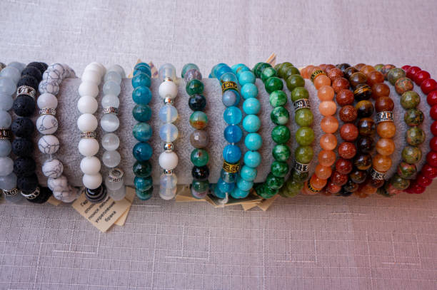 handmade designer bracelets made of stones