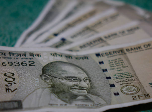 istock Indian currency notes of Rupees 1502473271
