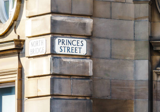 istock Sign for Princes Street in Edinburgh, Scotland 1502473476