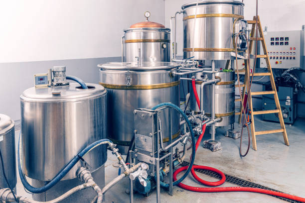 istock Craft beer production line 1502481719