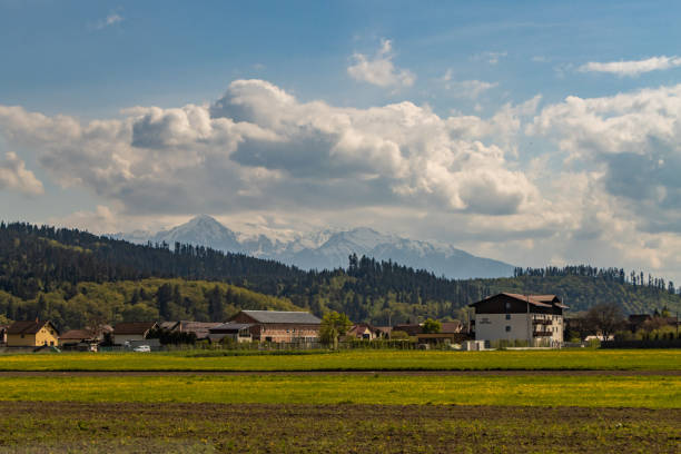 istock Landscape with Busteni and Prahova Valley. 1502490130