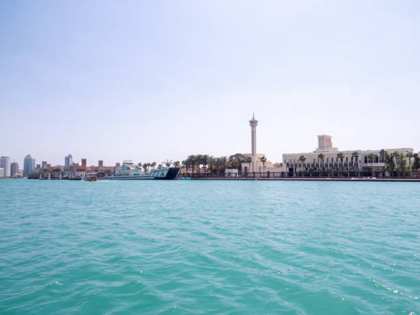 istock Dubai, United Arab Emirates. Dubai creek and boardwalk. 1502497307