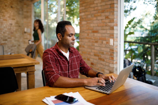 istock Focused man working on his laptop 1502501296