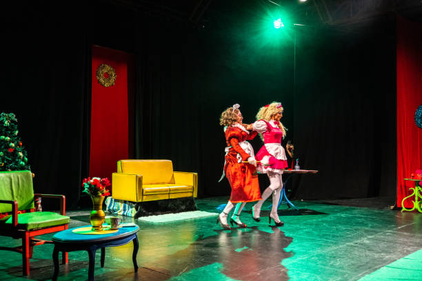 istock Drag queens performing in a theater play 1502556192