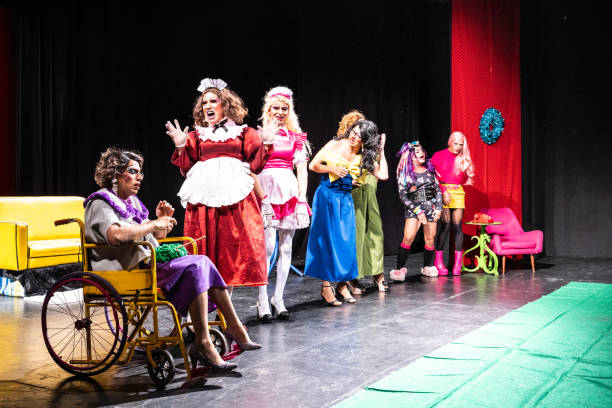 istock Drag queens performing in a theater play 1502556864