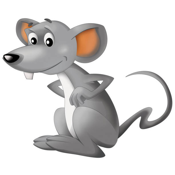 istock cheerful cartoon scene with happy farm rat mouse having fun isolated illustration for children 1502561269
