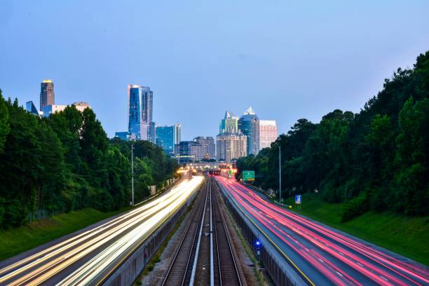 istock Sunset in Buckhead Atlanta, Georgia 1502564869