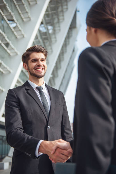 istock Beautiful young business people 1502566810