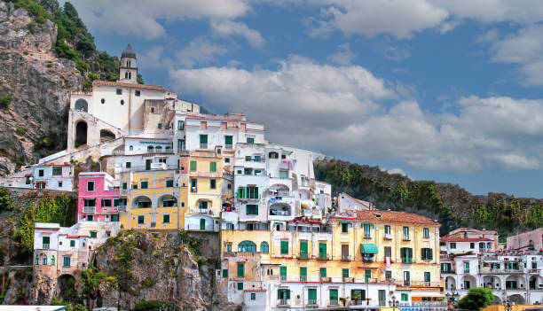 istock Amalfi houses during summer 1502568810