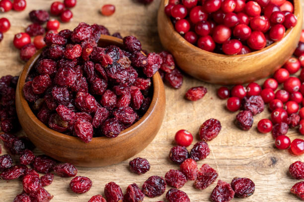 istock Dried red cranberries with sugar syrup 1502569145