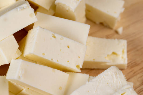 istock sliced soft cheese that is used for salads 1502569316