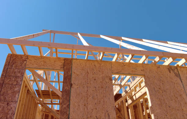 istock Use of beams during construction framing ensures structural support for entire building. 1502610573
