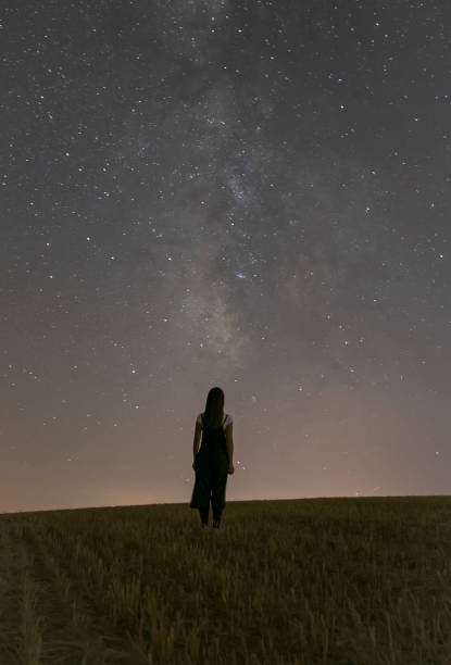 istock A woman under the Milky Way view at night 1502627426