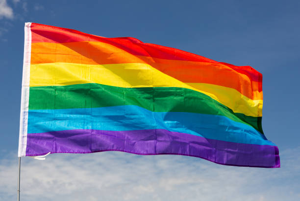 istock LGBT flag waving on cloudy sky during daytime 1502631460