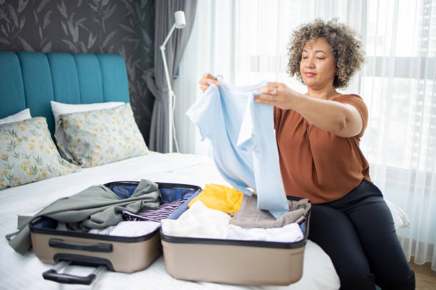 istock Woman is getting ready for a trip 1502634300