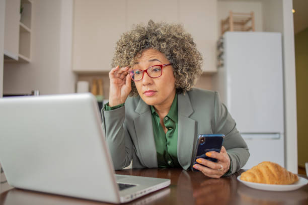 istock Woman working from home 1502652444