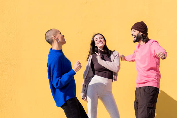 istock cheerful group of friends dancing and having fun 1502674654