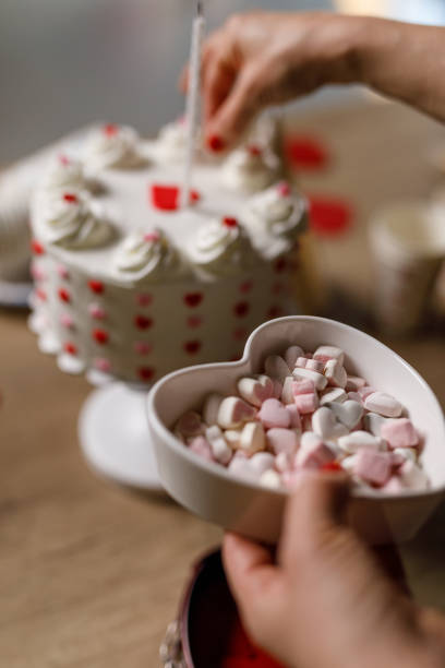 Baked, Bakery, Baking, Biscuit, cookies, dessert, milk, food and drink, hazelnut,  Shortbread, Heart Shape,Valentine's Day - Holiday, Cake, Food