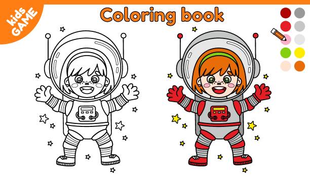 70+ Black Girl Astronaut Illustrations, Royalty-Free Vector Graphics ...