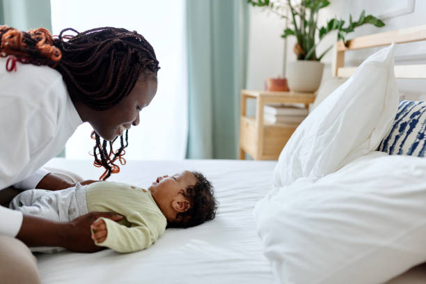 istock Happy family enjoying at home 1502677231