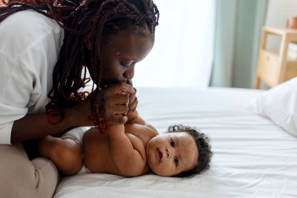 istock Loving mother bonding with her son 1502687029