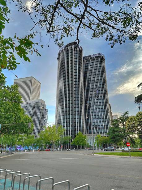 istock Financial area in Madrid. Skyscrapter 1502689417