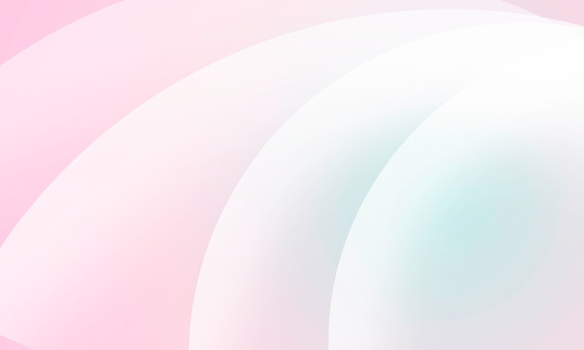 Abstract High Key Background of Soft Pastel Curves with copy space