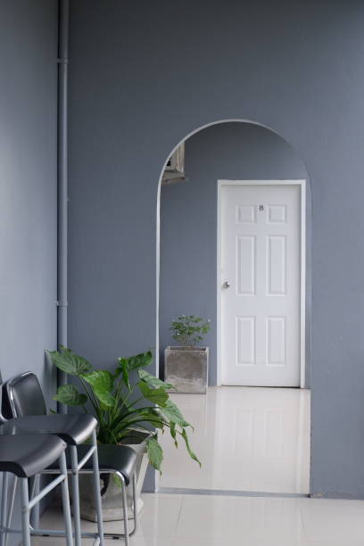 istock Atmosphere in the white room 1502738482