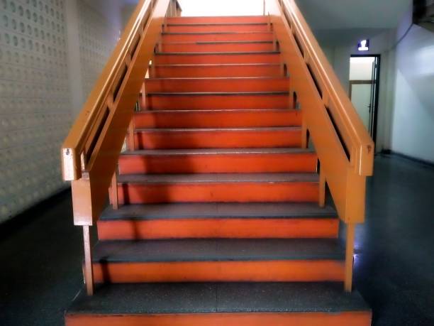 istock An old-fashioned staircase that looks vintage 1502742722