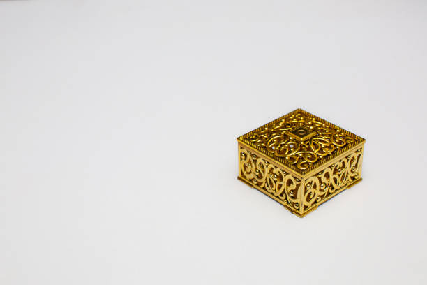 Box lock for old wooden box
