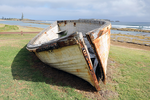 Norfolk Island Old Boat