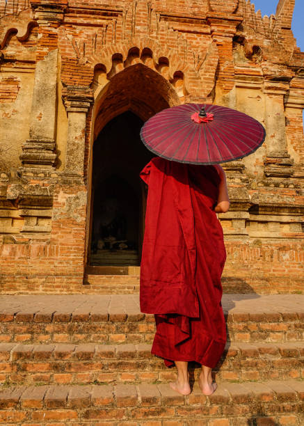 istock A monk at ancient temple in Bagan, Myanmar 1502770060