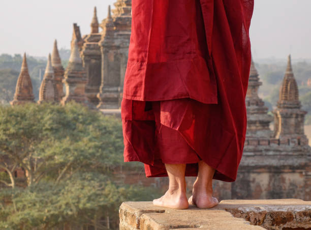 istock A monk at ancient temple in Bagan, Myanmar 1502770100