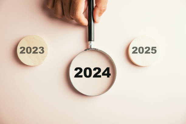 istock A magnifier focuses on the 2024 icon 1502770437