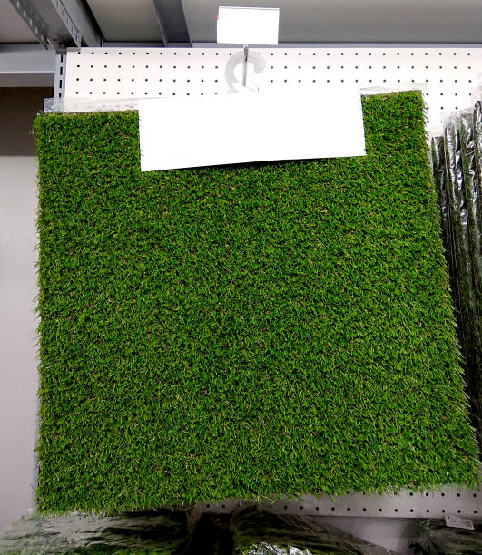 istock Artificial flowers and grass sold in stores 1502775253
