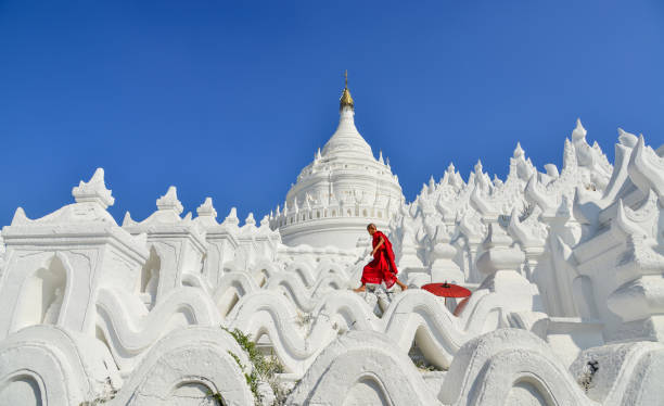 istock A Buddhist novice monk at white temple 1502776185