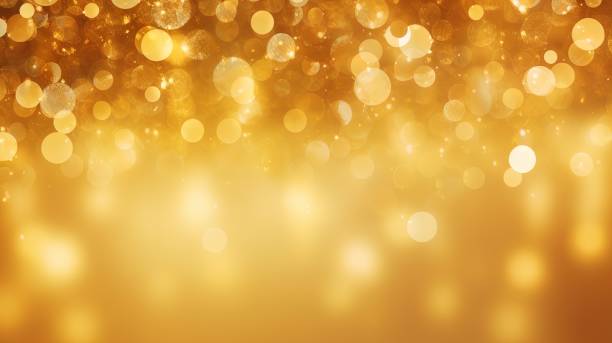 Gold glitters background. shimmering blur spot lights Bokeh Shiny gold light background texture. Gold glitters background. shimmering blur spot lights Bokeh Shiny gold light background texture glamour stock pictures, royalty-free photos & images